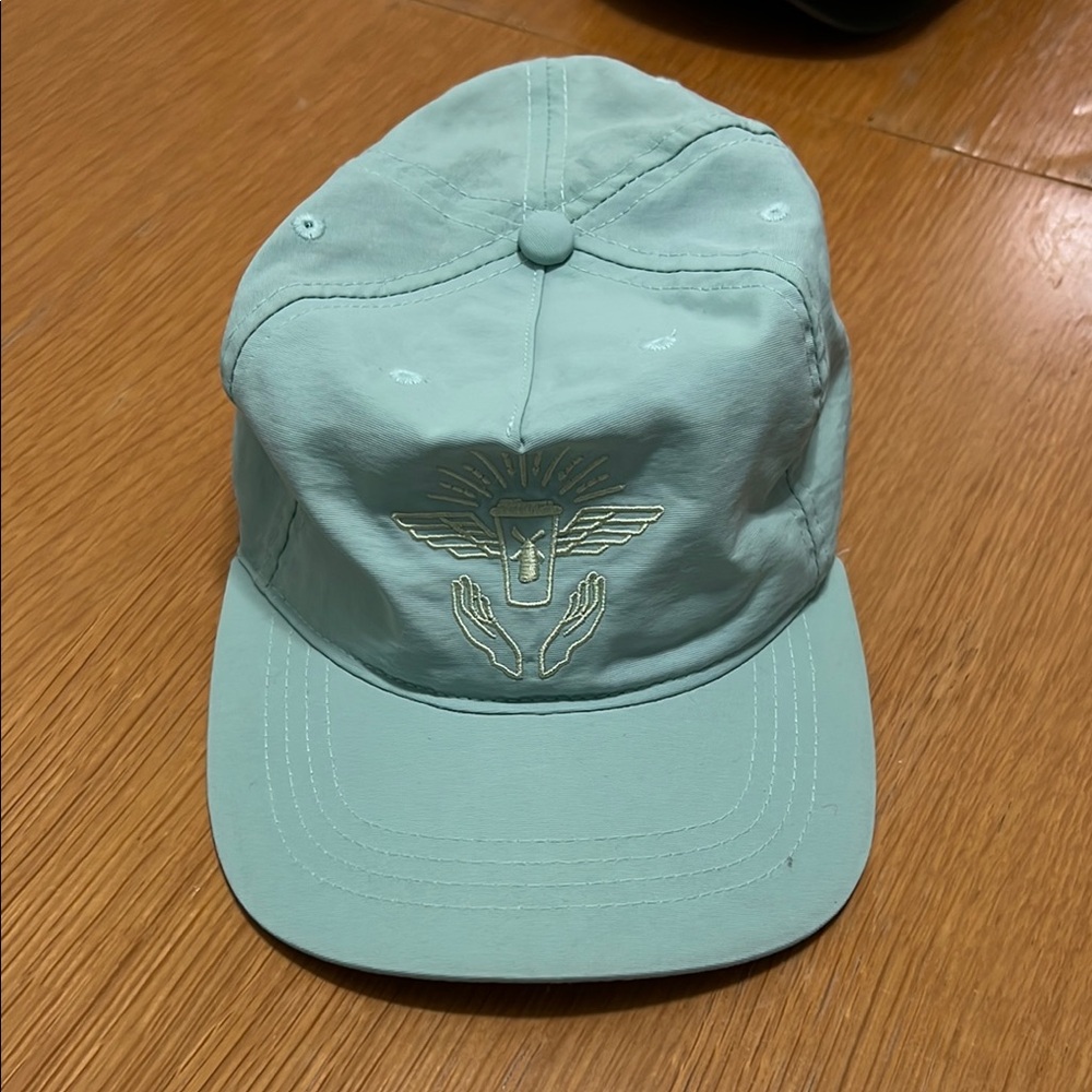 Dutch Bros Aqua Cap with Logo